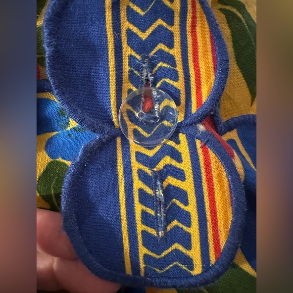 Floral Yard Yellow Sleeveless Midi Dress by FARM Rio.size medium. - Picture 11 of 14